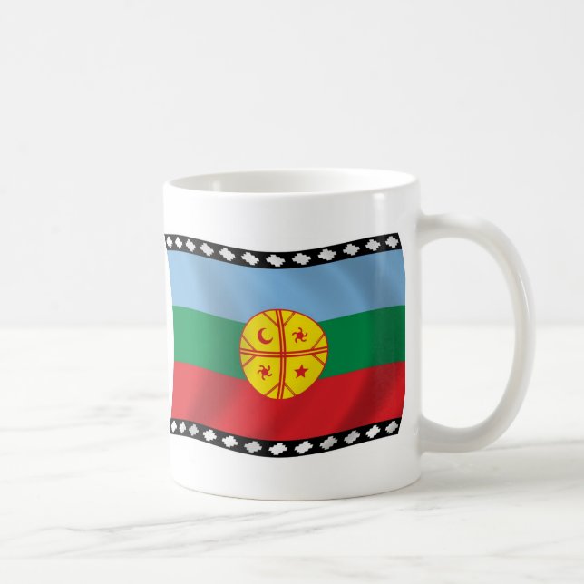 De Café Caneca Bandeira Mapuches (Direita)