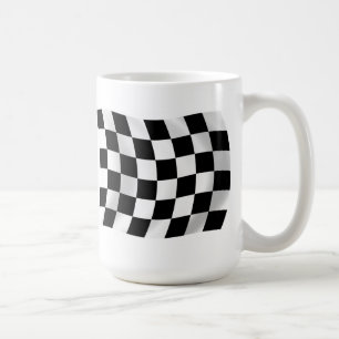 De Café Caneca Bandeira Xadrez