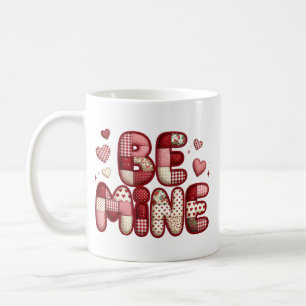 De Café Caneca "Be Mine" do Dia dos Namorados com Patchwor