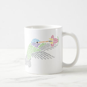 De Café Caneca Beija-flor Palavra Mundial