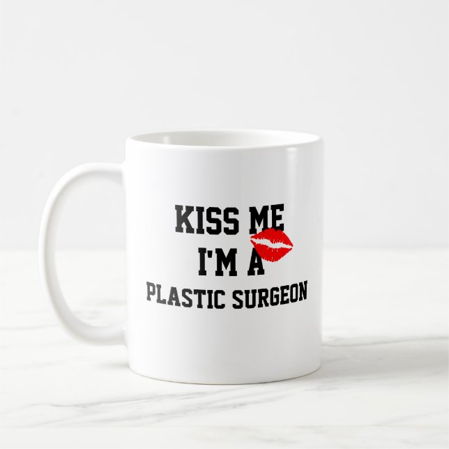 De Café Caneca Beije Me Sou Cirurgião Plástico (Esquerda)