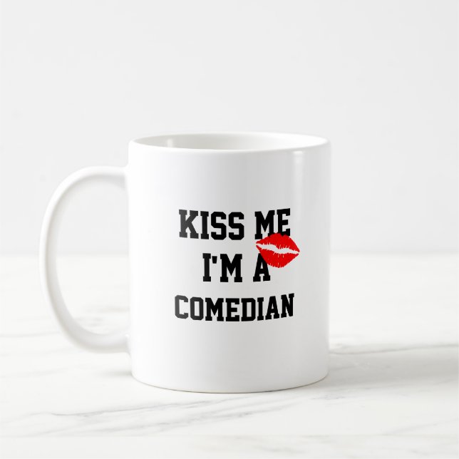 De Café Caneca Beije Me Sou Um Comediante (Esquerda)