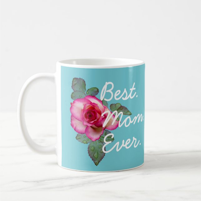 De Café Caneca Bela Azul Melhor Mãe do Mundo (Esquerda)