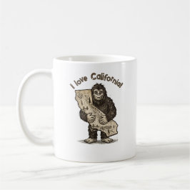 De Café Caneca Bigfoot Ama Califórnia