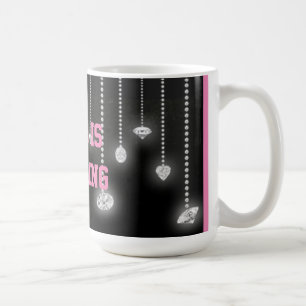 De Café Caneca Bling Is My Thing Diamonds
