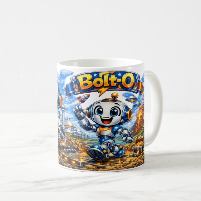 De Café Caneca Bolt-O (Frente Esquerda)