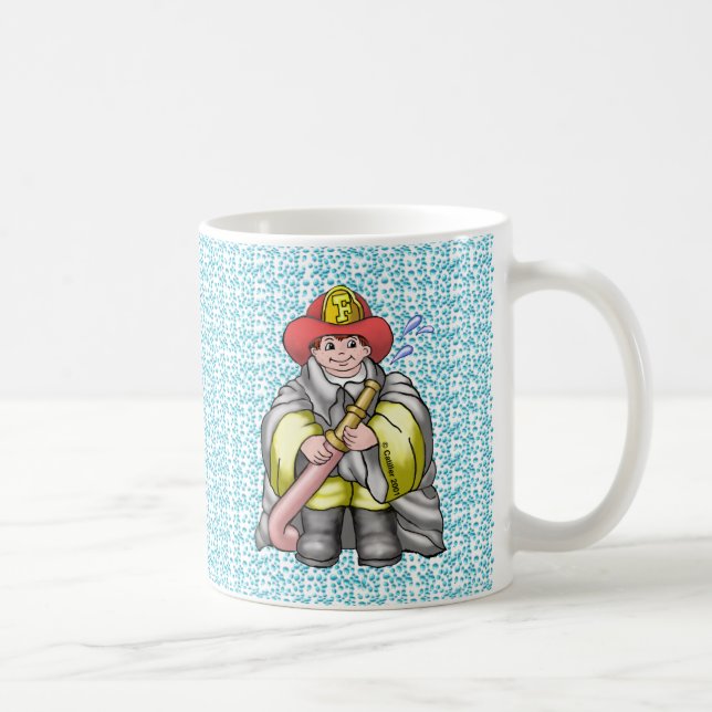 De Café Caneca Bombeiro Igual ao Papai (Direita)