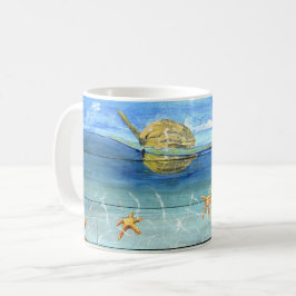 De Café Caneca bonito da estrela do mar para o amante do