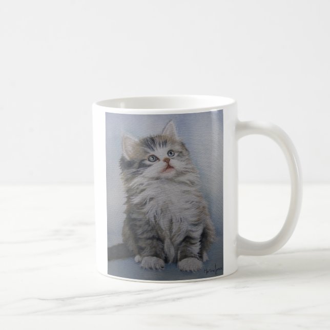 De Café Caneca bonito do gatinho (Direita)