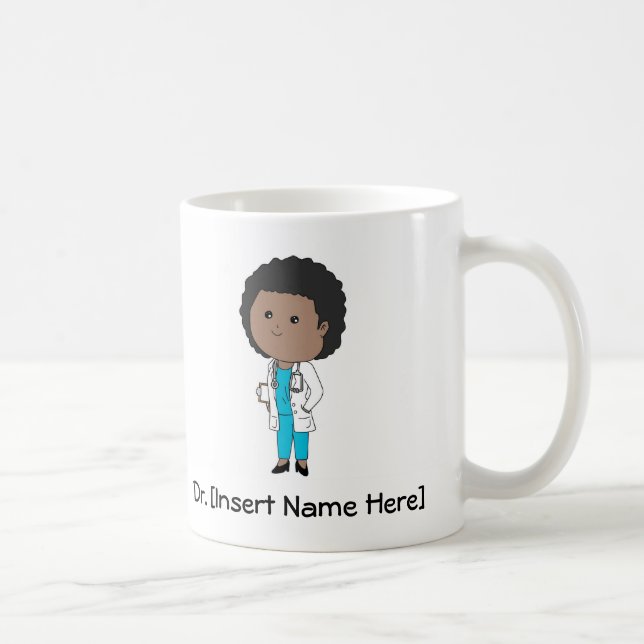 De Café Caneca bonito personalizada da senhora doutor (Direita)