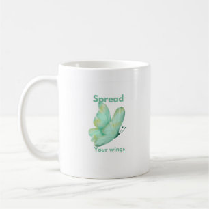 De Café Caneca Borboleta Inspiradora – Espalhe as Suas Asa