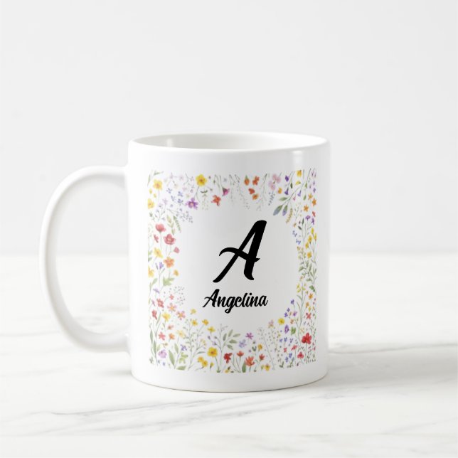 De Café caneca botânica para ela (Esquerda)