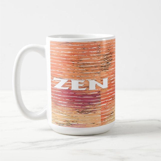 De Café Caneca branca-branca-Zen (Esquerda)