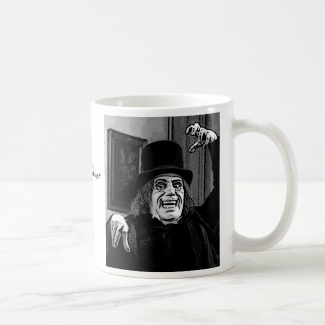 De Café Caneca branca clássica (Direita)