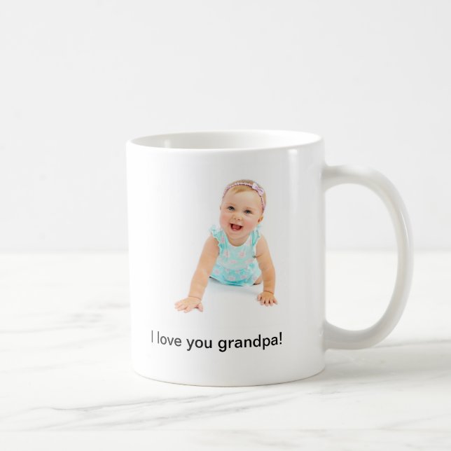 De Café Caneca branca clássica (Direita)