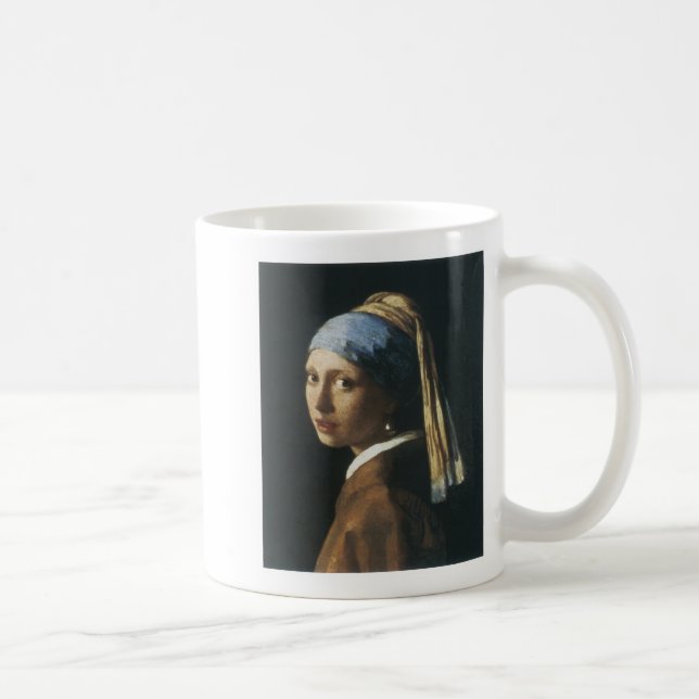 De Café Caneca branca clássica (Direita)
