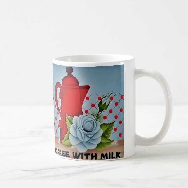 De Café  Caneca branca clássica (Direita)