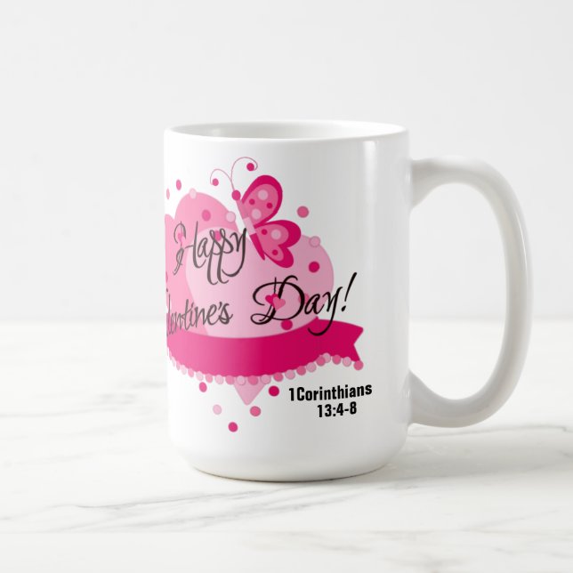 De Café Caneca Branca Clássica Amor (Direita)