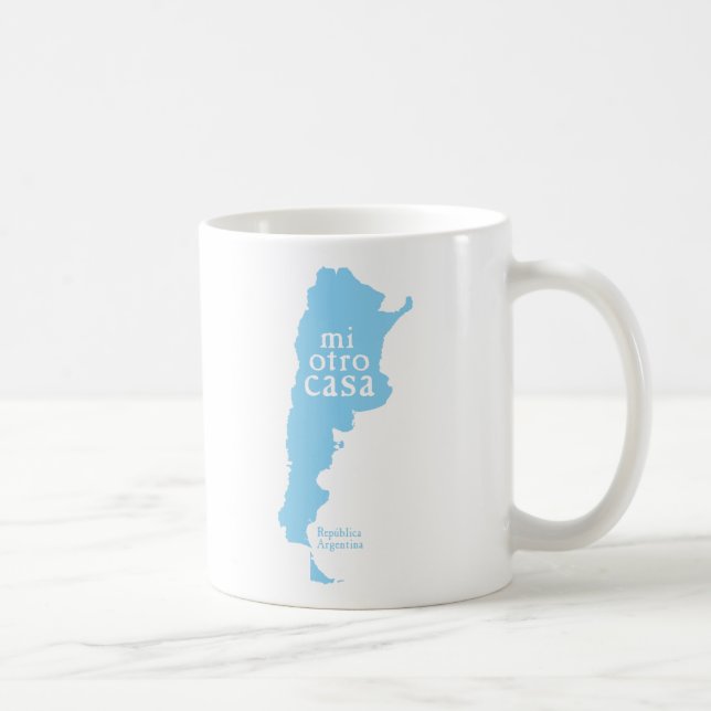 De Café Caneca branca clássica ARGENTINA (Direita)