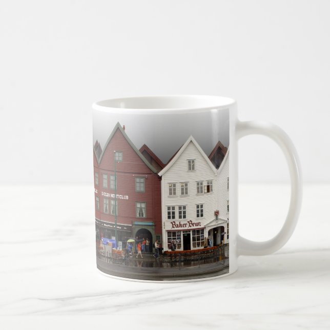 De Café Caneca branca clássica - Bergen, Noruega (Direita)