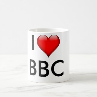 De Café Caneca branca clássica da BBC
