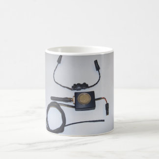 De Café Caneca branca clássica do espião