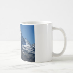 De Café Caneca Branca Clássica dos Alpes Suíços Matterhorn