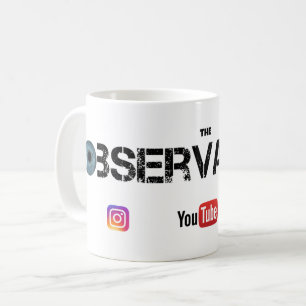 De Café Caneca branca clássica - o obervatório