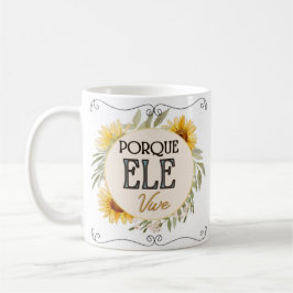 De Café Caneca branca clássica - Páscoa