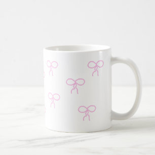 De Café Caneca Branca Com Arcos Rosa