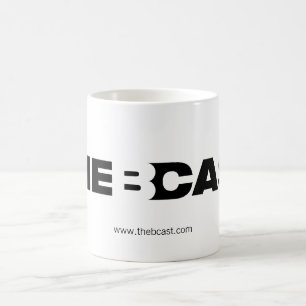 De Café Caneca branca do B-Molde