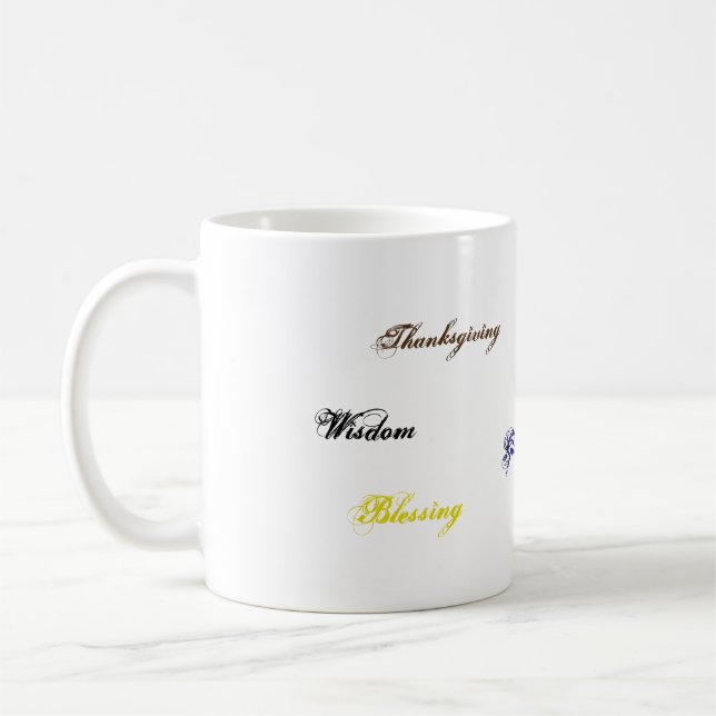 De Café Caneca Branca Universal 325ml (Esquerda)