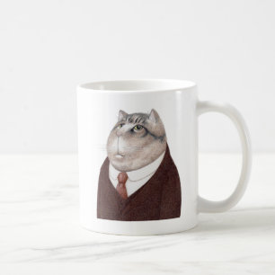 De Café Caneca Branca VALET CAT