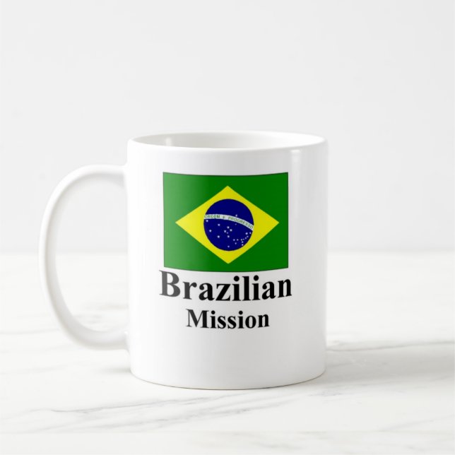 De Café Caneca brasileira da missão (Esquerda)