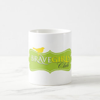 De Café Caneca brava da menina