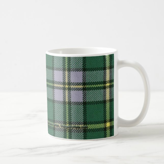 De Café Caneca bretão do Tartan do cabo (Direita)