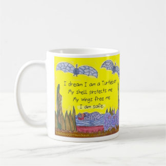 De Café Caneca brilhante do poema dos turtlebats