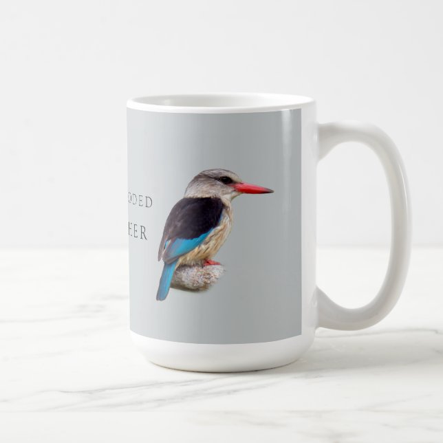 De Café Caneca Brown-Encapuçado do martinho pescatore (Direita)