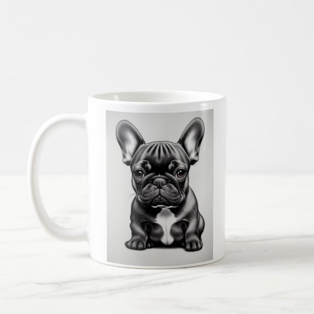 De Café Caneca Bulldog Francesa (Esquerda)