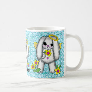 De Café caneca Bunny Rabbit Angel