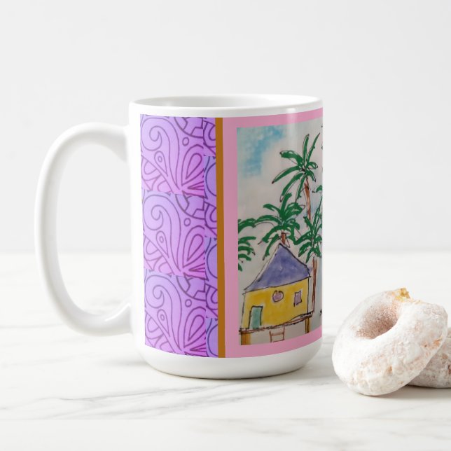 De Café Caneca - Cabines Tropicais (Com Donut)