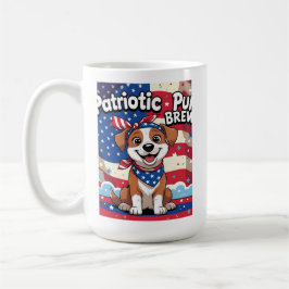 De Café Caneca Cachorro Cachorro Cachorro - Bandana Azul B