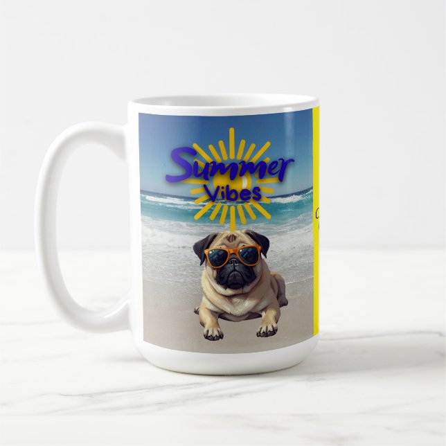 De Café Caneca cachorro fofo (Esquerda)