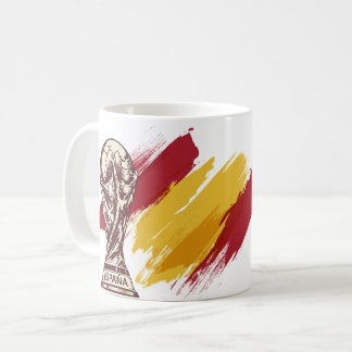 De Café Caneca Campeões Mundiais Espanha Personalizada