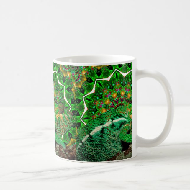 De Café Caneca camuflada do camaleão (Direita)