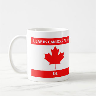 De Café Caneca canadense da folha