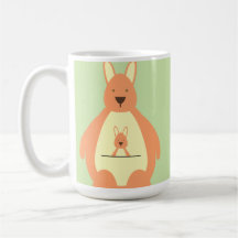 Caneca Canguru Saltitante Feliz