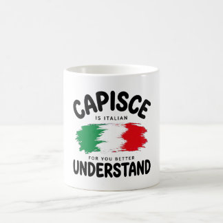 De Café Caneca Capisce Italiano Para Você Entender Melhor