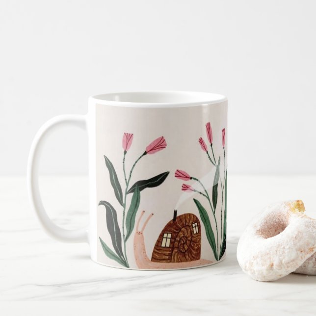 De Café Caneca Caprichosa Casa do Caracol (Com Donut)