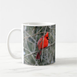 De Café Caneca cardinal vermelha real